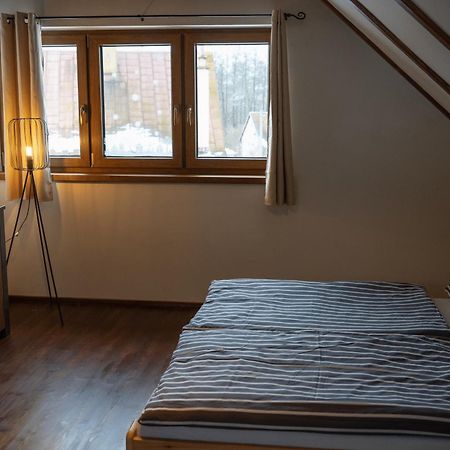Srub V Oderi Villa Hroznetin Bagian luar foto